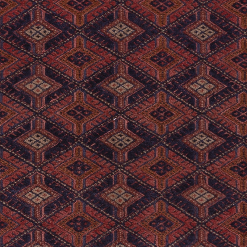 Kelim Rug - Oriental - 206 x 145 cm - dark red