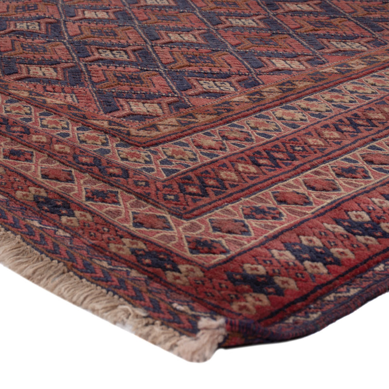 Kelim Rug - Oriental - 206 x 145 cm - dark red