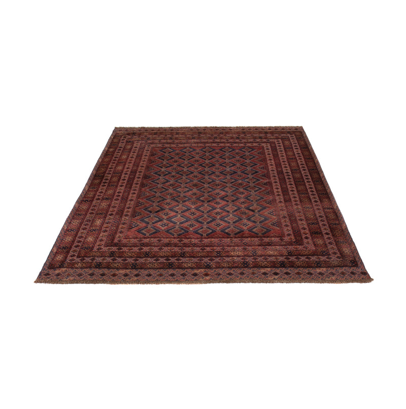 Kelim Rug - Oriental - 205 x 165 cm - dark red