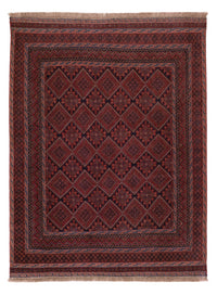 Kelim Rug - Oriental - 184 x 142 cm - dark red