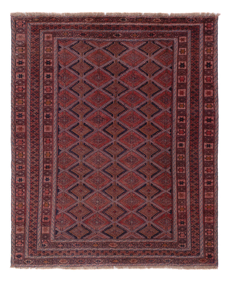 Kelim Rug - Oriental - 177 x 148 cm - dark red