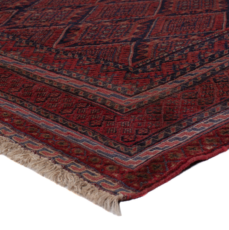 Kelim Rug - Oriental - 197 x 146 cm - dark red