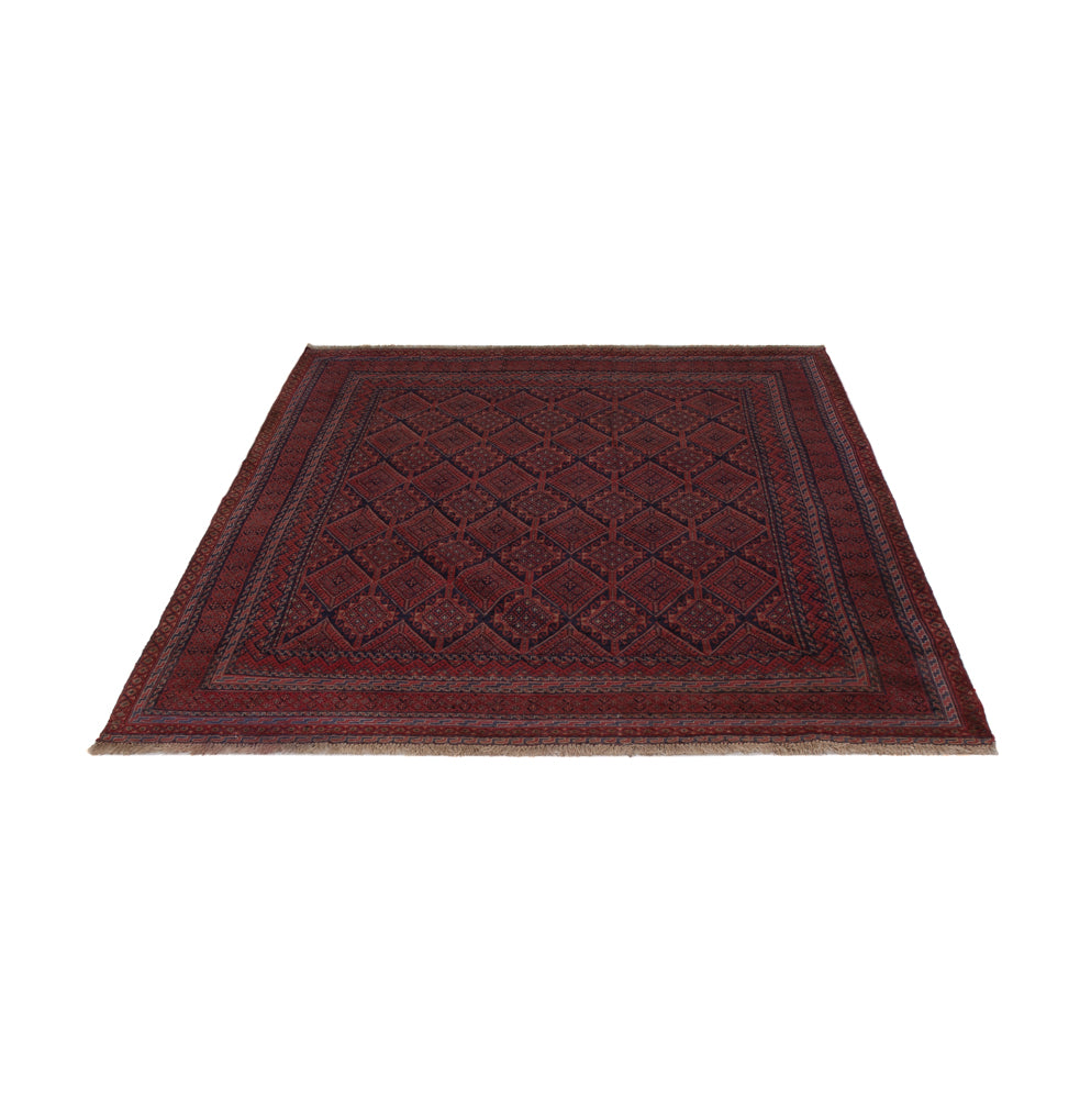 Kelim Rug - Oriental - 197 x 146 cm - dark red