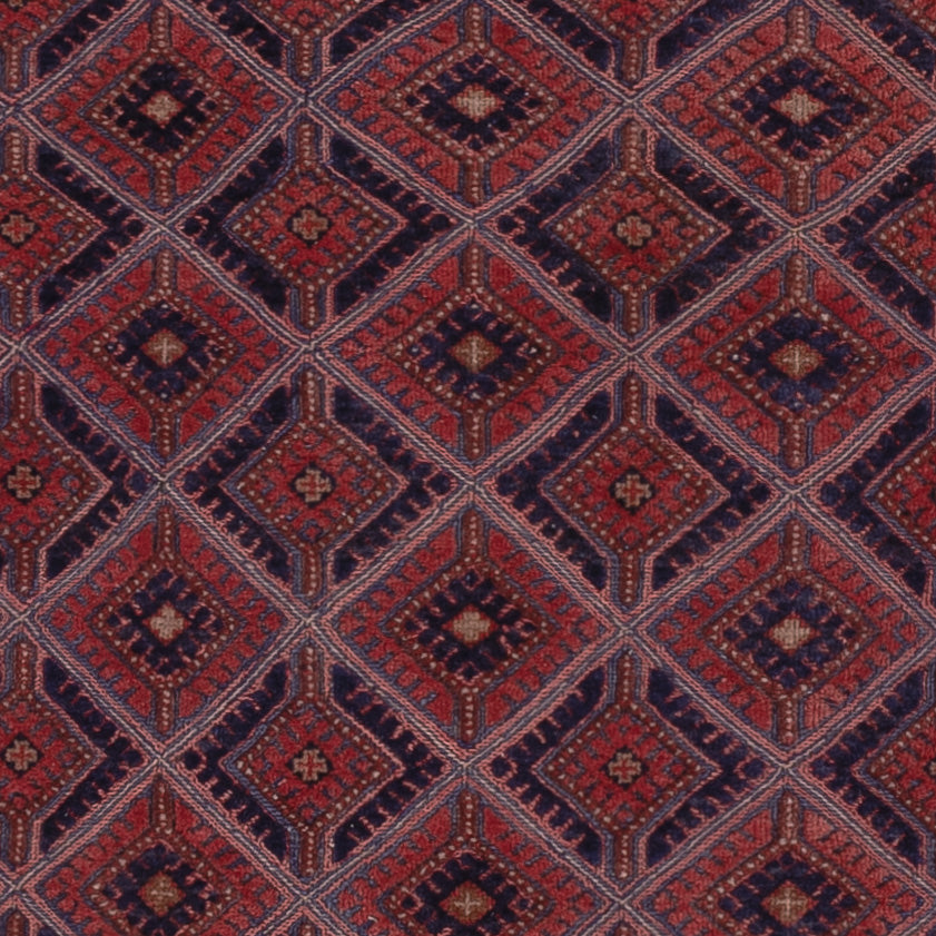 Kelim Rug - Oriental - 197 x 156 cm - dark red