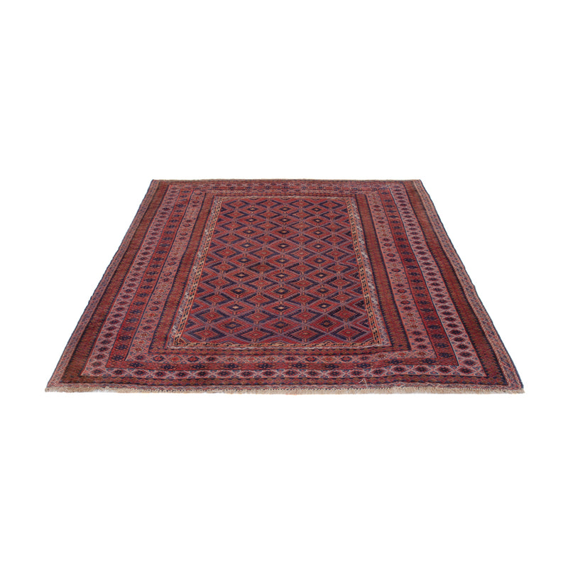 Kelim Rug - Oriental - 197 x 156 cm - dark red