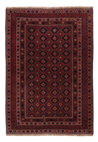 Kelim Rug - Oriental - 197 x 146 cm - dark red