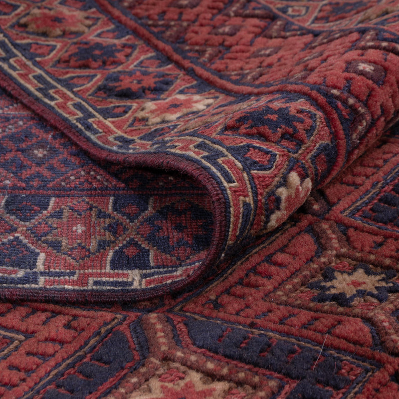 Kelim Rug - Oriental - 197 x 146 cm - dark red