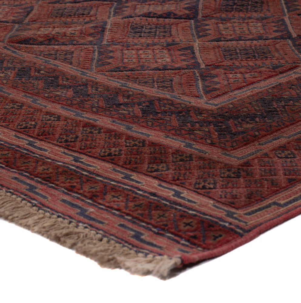 Kelim Rug - Oriental - 188 x 137 cm - dark red