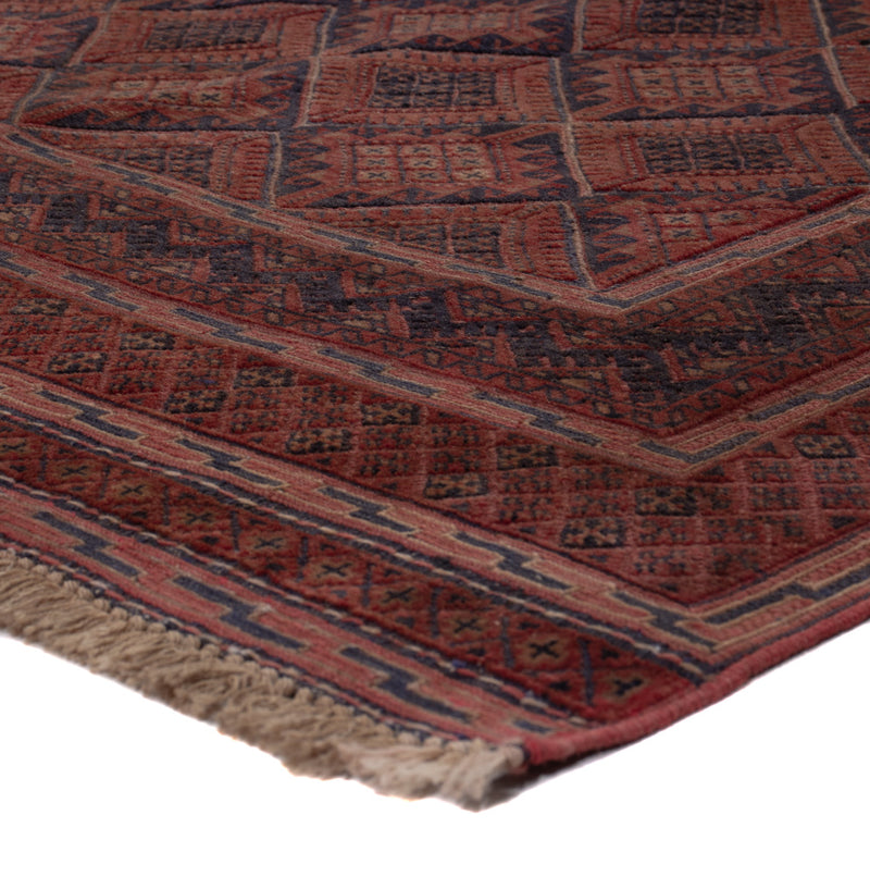 Kelim Rug - Oriental - 188 x 137 cm - dark red