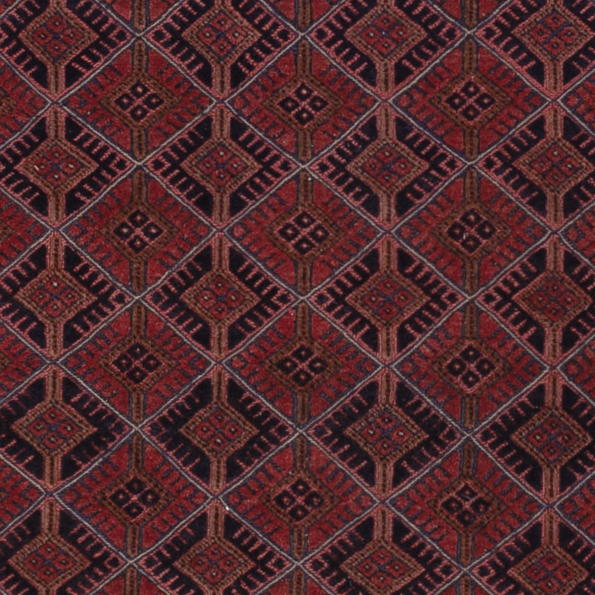 Kelim Rug - Oriental - 196 x 159 cm - dark red