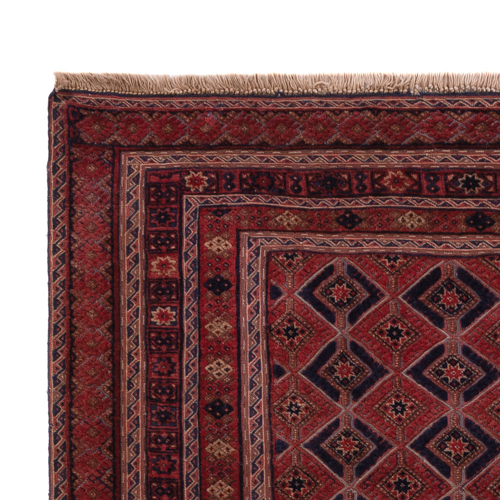 Kelim Rug - Oriental - 206 x 156 cm - dark red