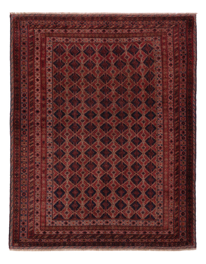 Kelim Rug - Oriental - 206 x 166 cm - dark red