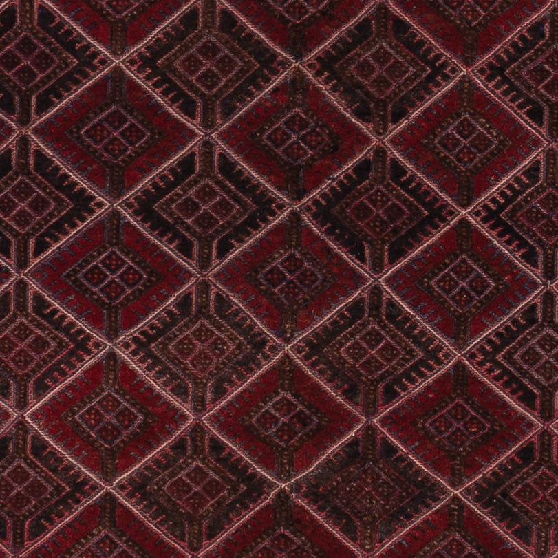 Kelim Rug - Oriental - 184 x 155 cm - dark red