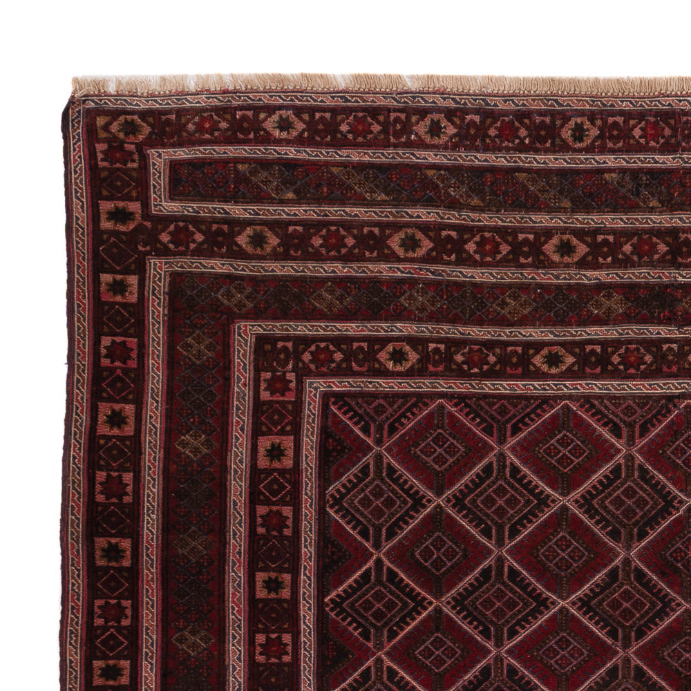 Kelim Rug - Oriental - 184 x 155 cm - dark red