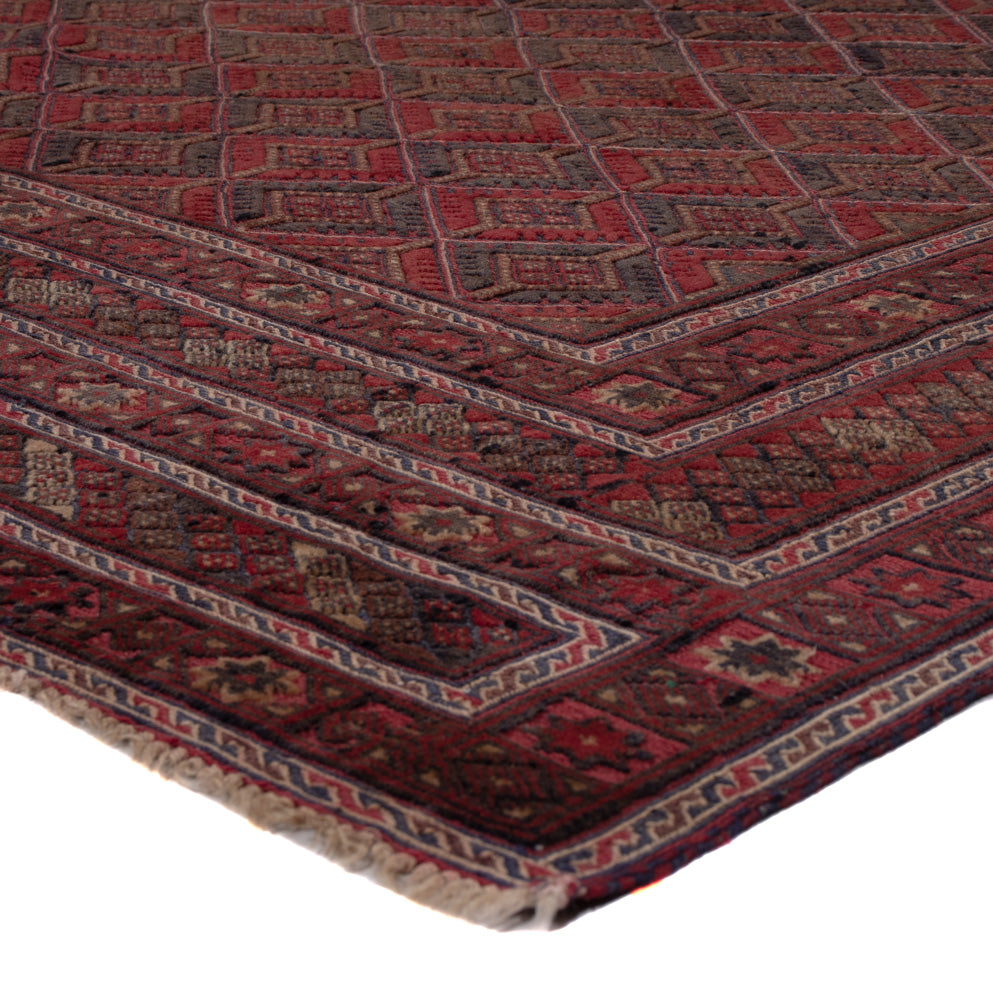 Kelim Rug - Oriental - 184 x 155 cm - dark red