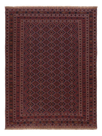 Kelim Rug - Oriental - 193 x 146 cm - dark red