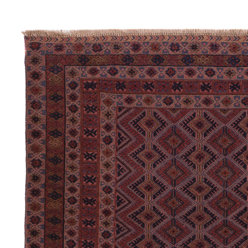 Kelim Rug - Oriental - 193 x 146 cm - dark red