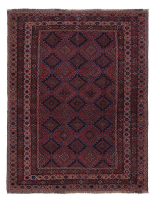 Kelim Rug - Oriental - 198 x 156 cm - dark red