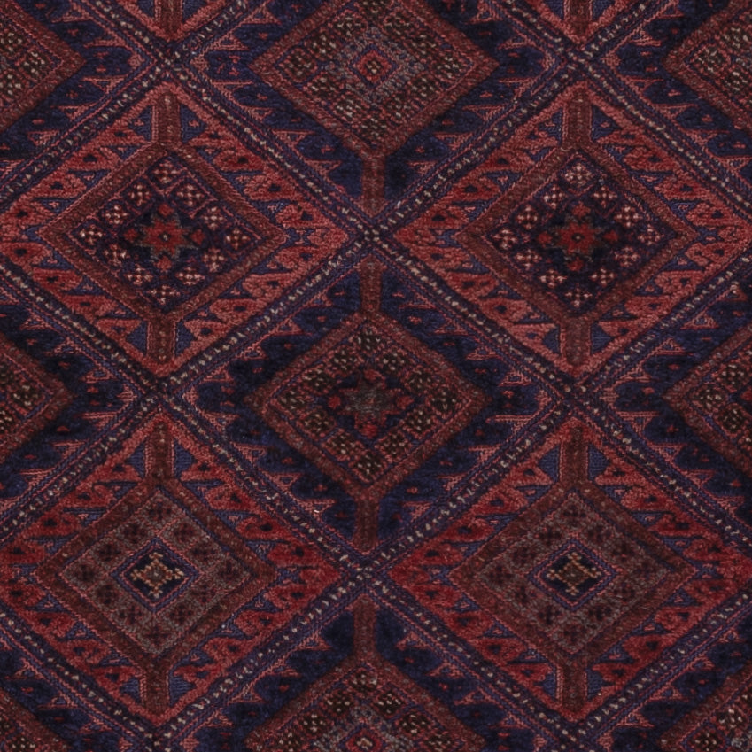 Kelim Rug - Oriental - 198 x 156 cm - dark red