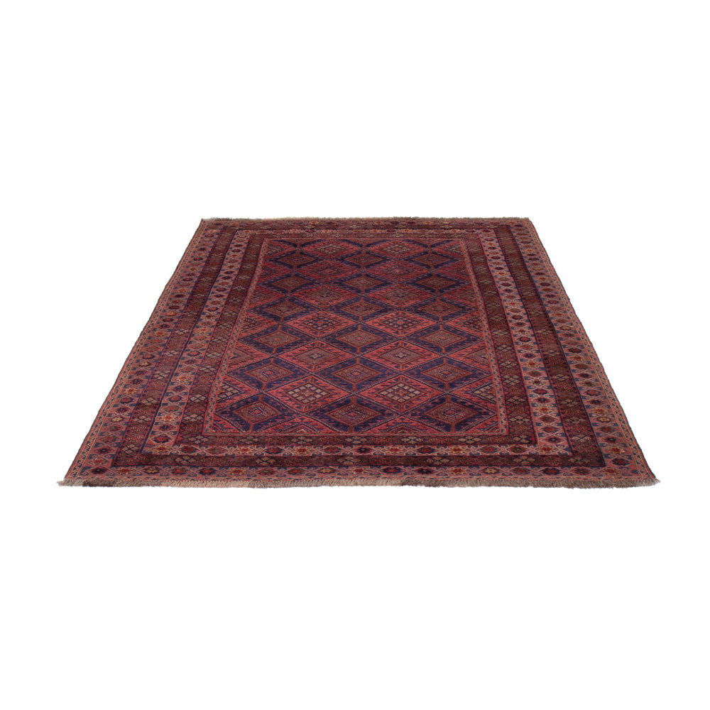 Kelim Rug - Oriental - 198 x 156 cm - dark red