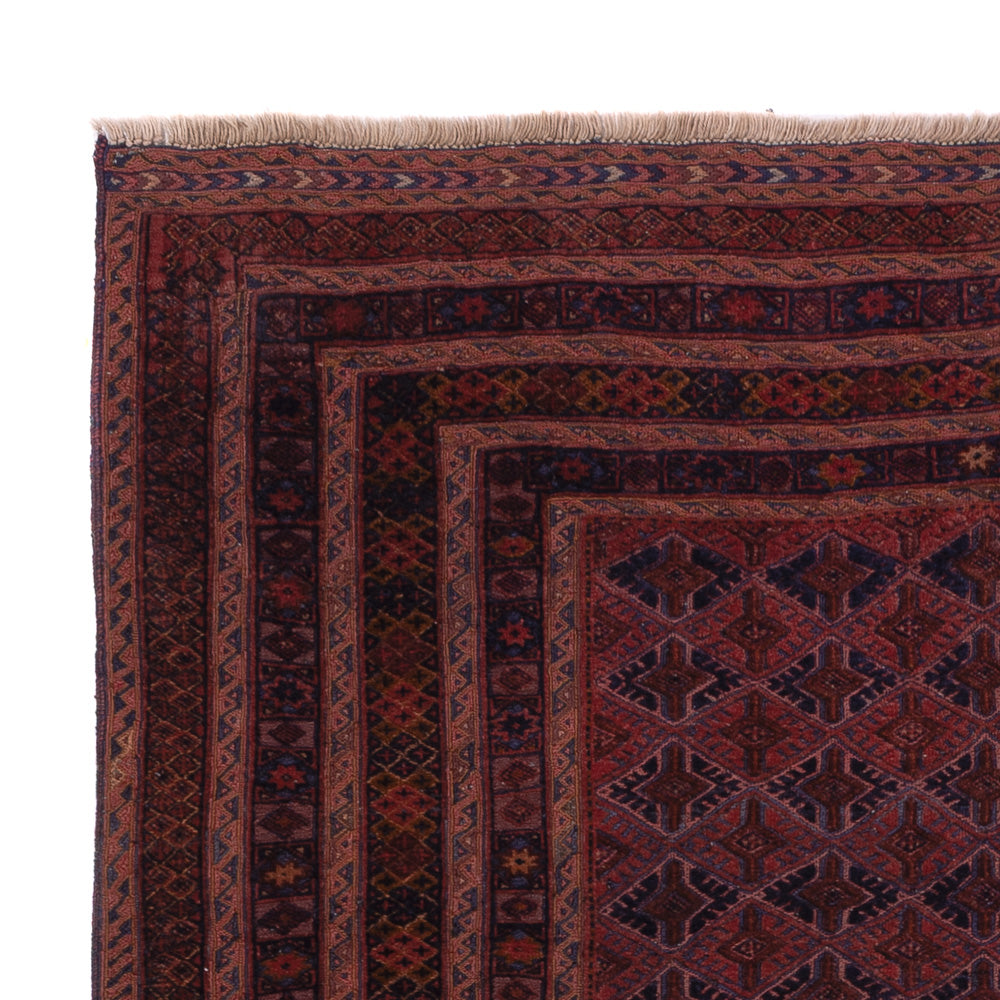 Kelim Rug - Oriental - 195 x 160 cm - dark red