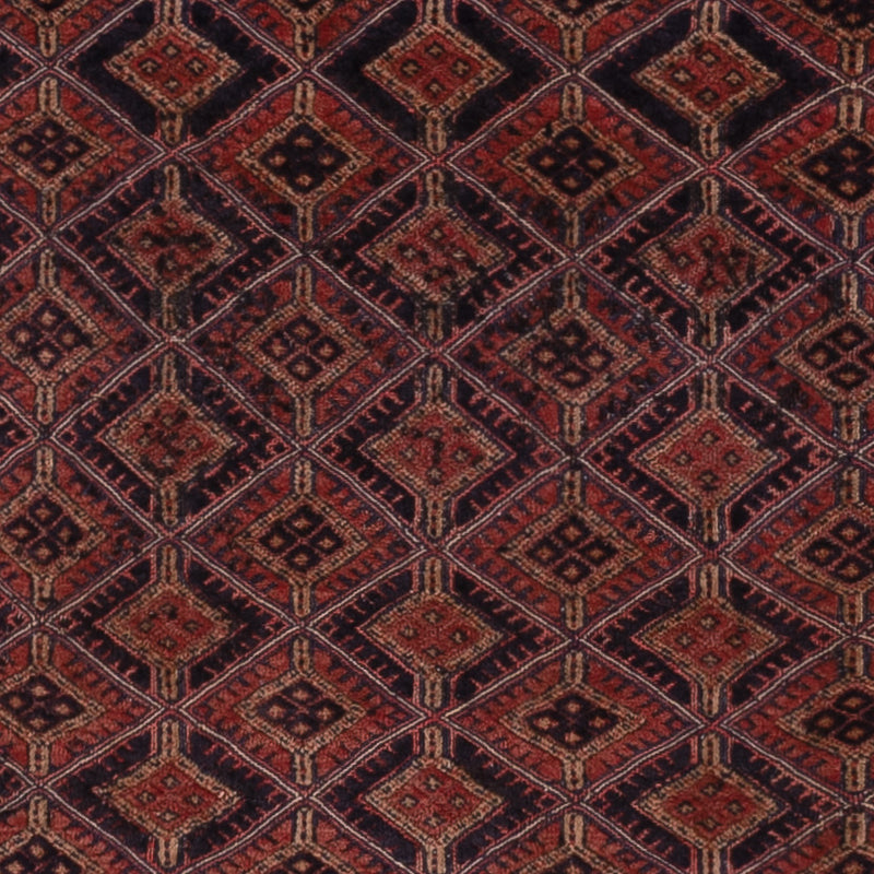 Kelim Rug - Oriental - 192 x 150 cm - dark red