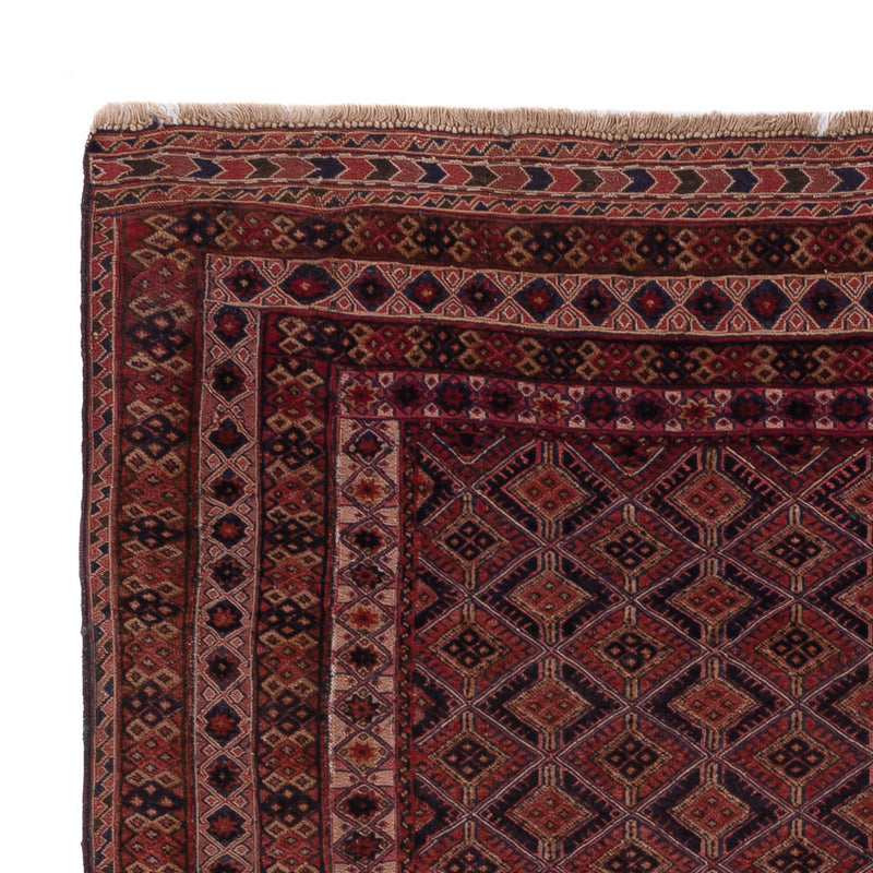Kelim Rug - Oriental - 192 x 150 cm - dark red