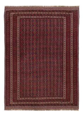 Kelim Rug - Oriental - 205 x 145 cm - dark red