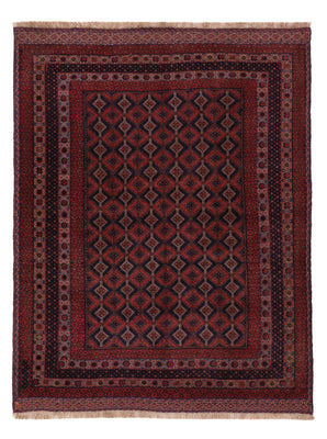 Kelim Rug - Oriental - 193 x 145 cm - dark red