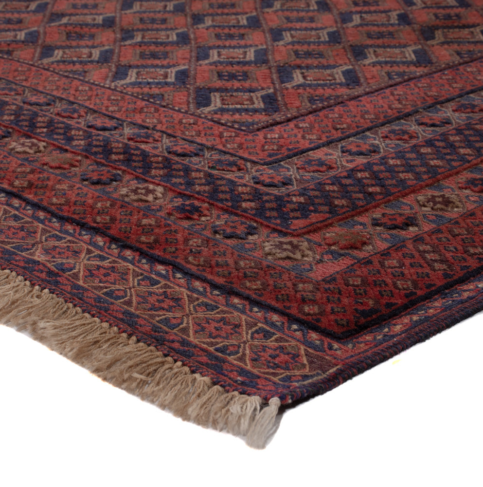 Kelim Rug - Oriental - 193 x 145 cm - dark red