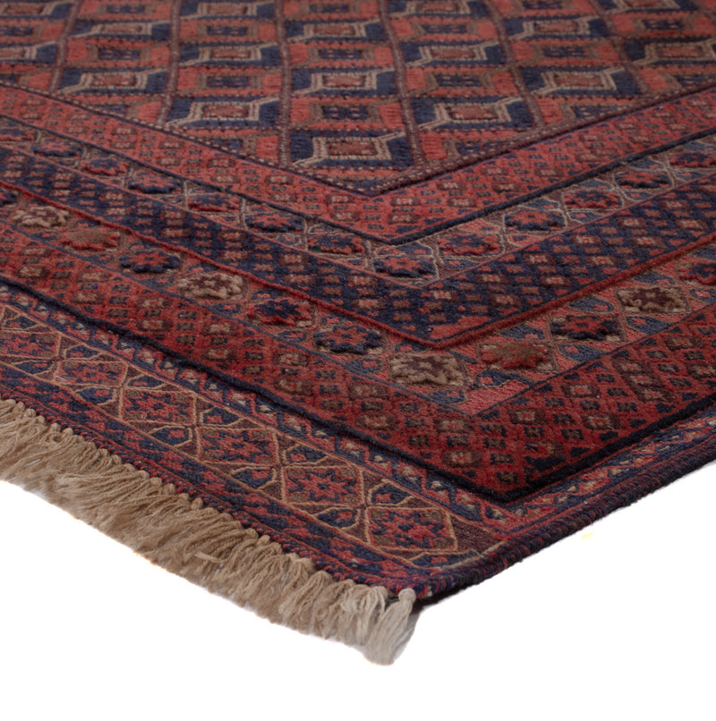 Kelim Rug - Oriental - 193 x 145 cm - dark red