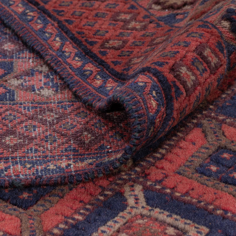 Kelim Rug - Oriental - 193 x 145 cm - dark red