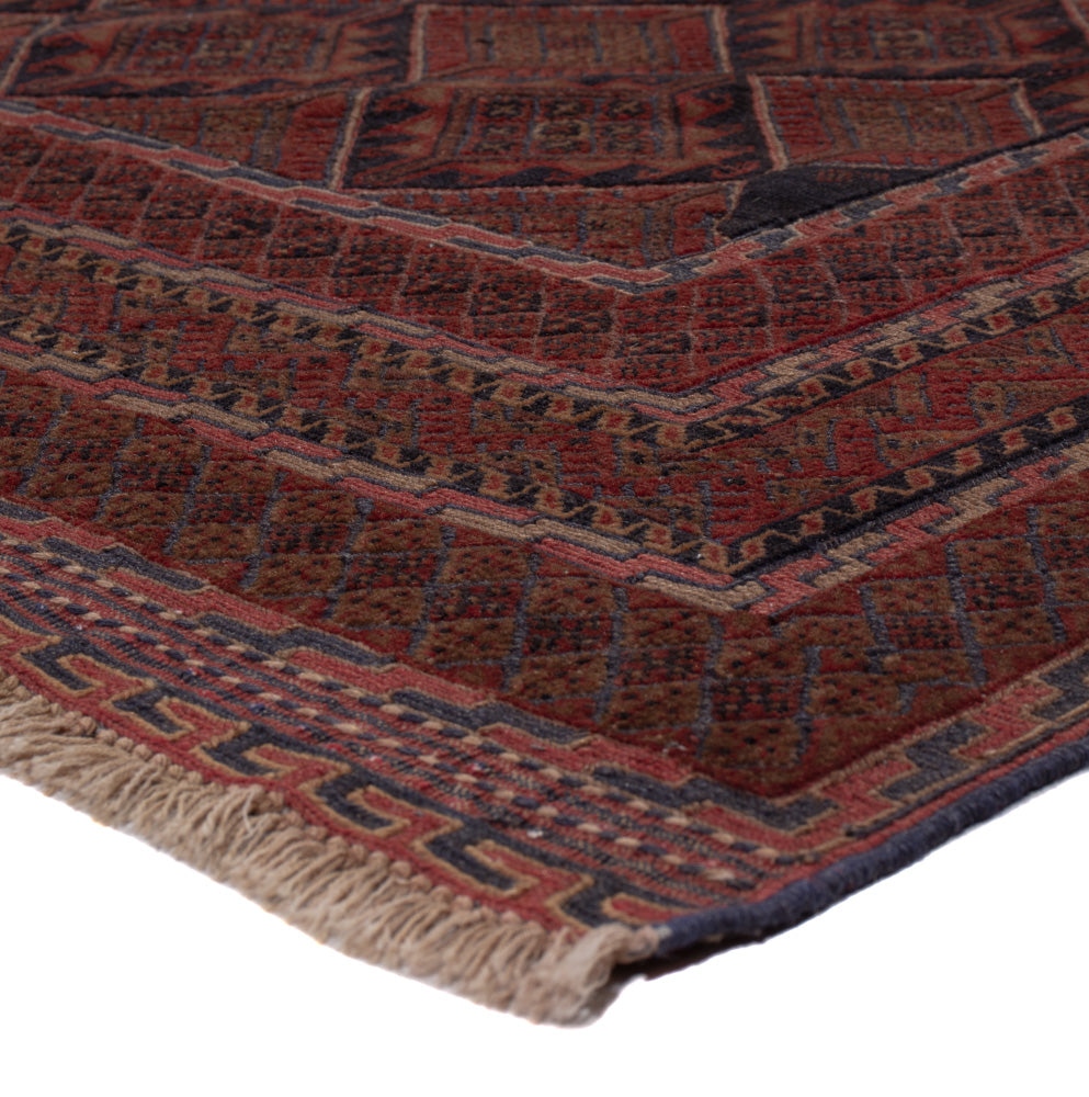 Kelim Rug - Oriental - 180 x 141 cm - dark red