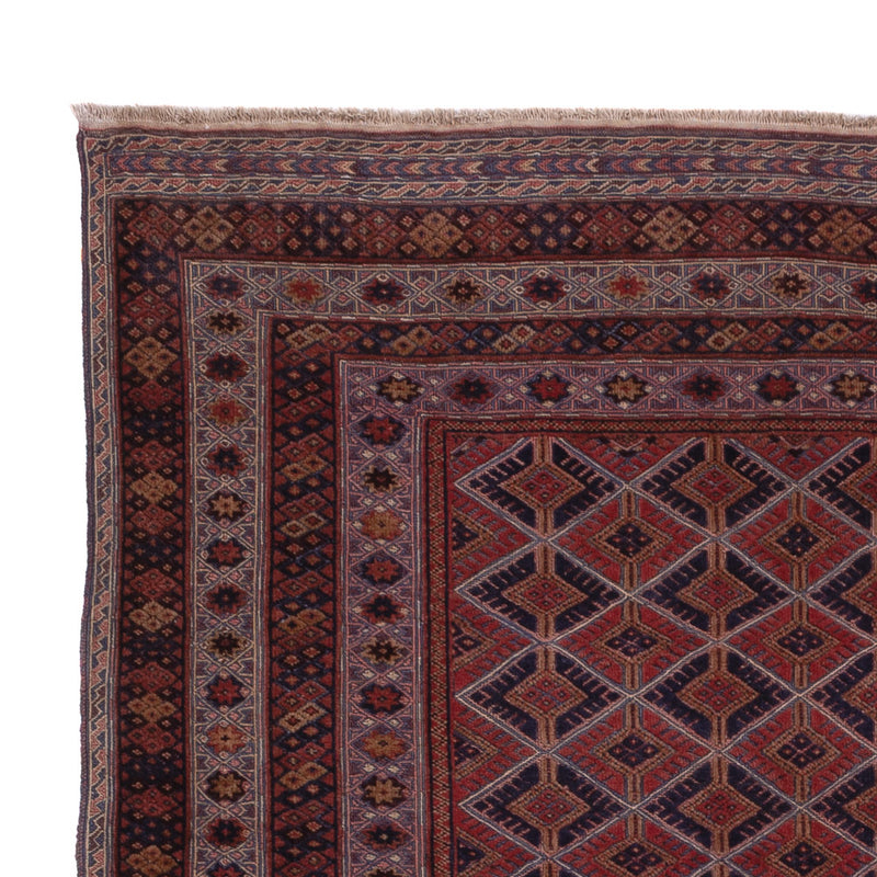 Kelim Rug - Oriental - 200 x 144 cm - dark red
