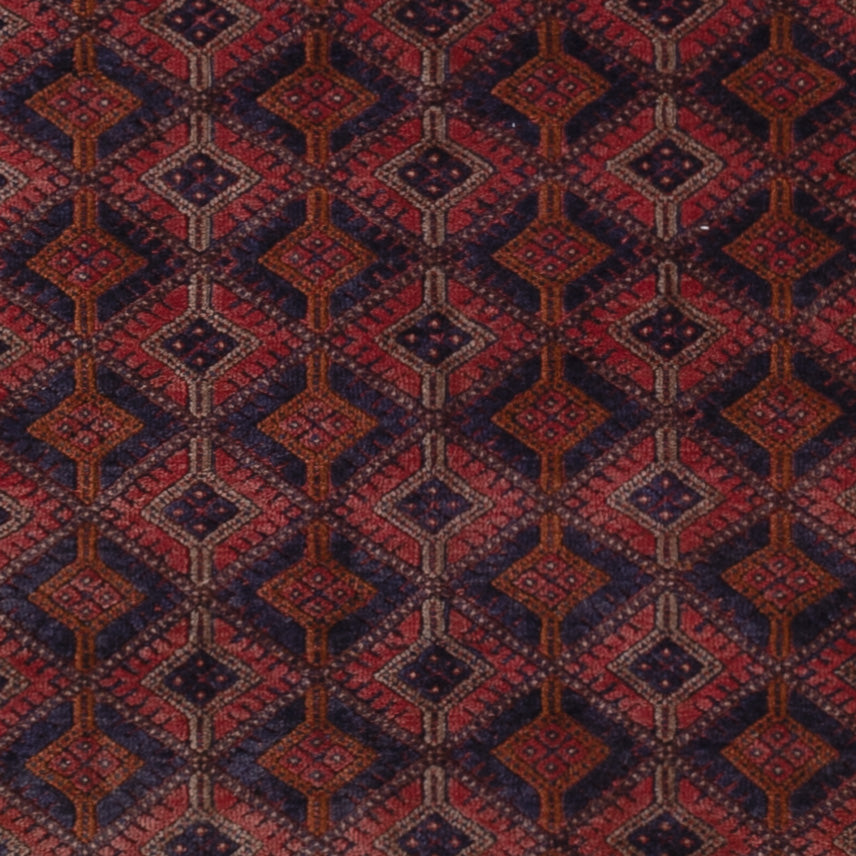 Kelim Rug - Oriental - 208 x 145 cm - dark red