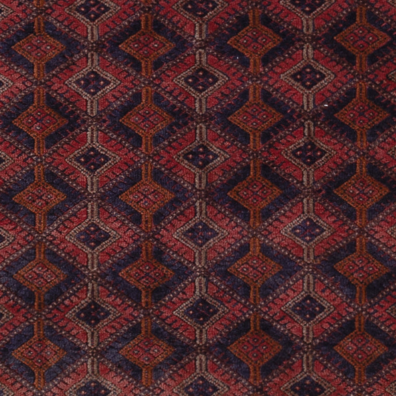 Kelim Rug - Oriental - 208 x 145 cm - dark red