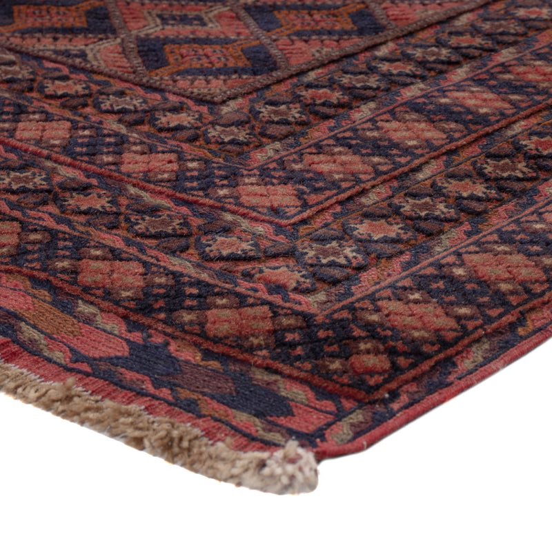 Kelim Rug - Oriental - 208 x 145 cm - dark red