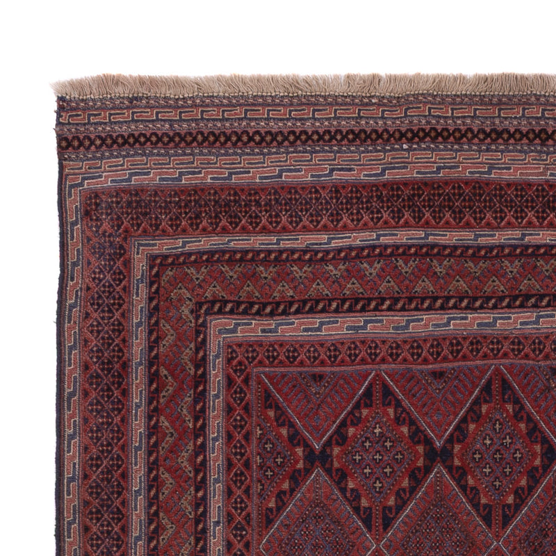 Kelim Rug - Oriental - 200 x 139 cm - dark red