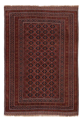 Kelim Rug - Oriental - 207 x 140 cm - dark red
