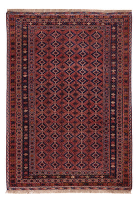 Kelim Rug - Oriental - 201 x 141 cm - dark red