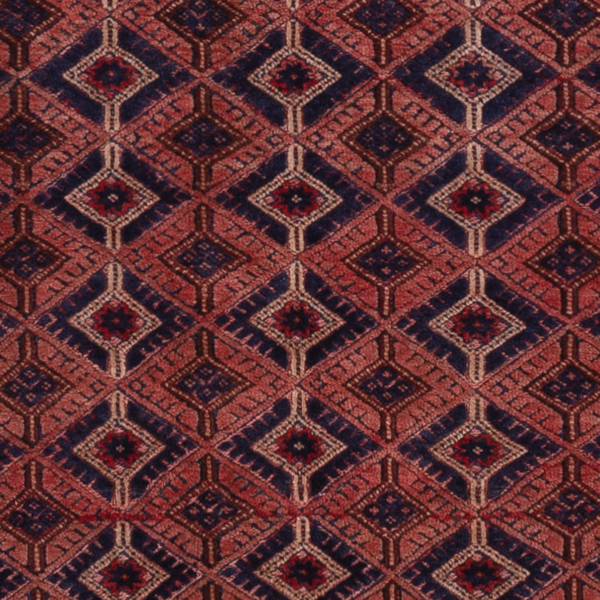 Kelim Rug - Oriental - 201 x 141 cm - dark red
