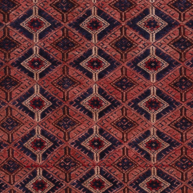 Kelim Rug - Oriental - 201 x 141 cm - dark red