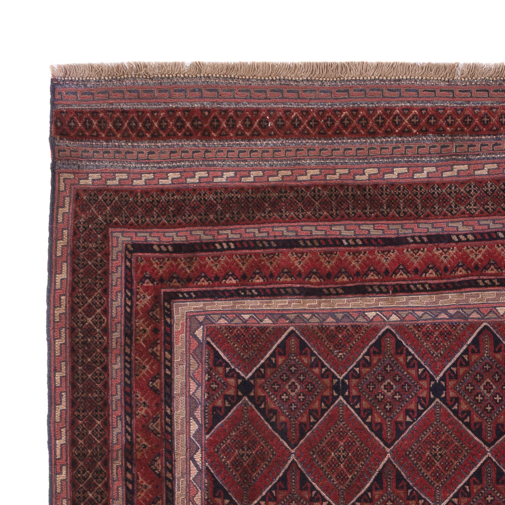Kelim Rug - Oriental - 186 x 144 cm - dark red