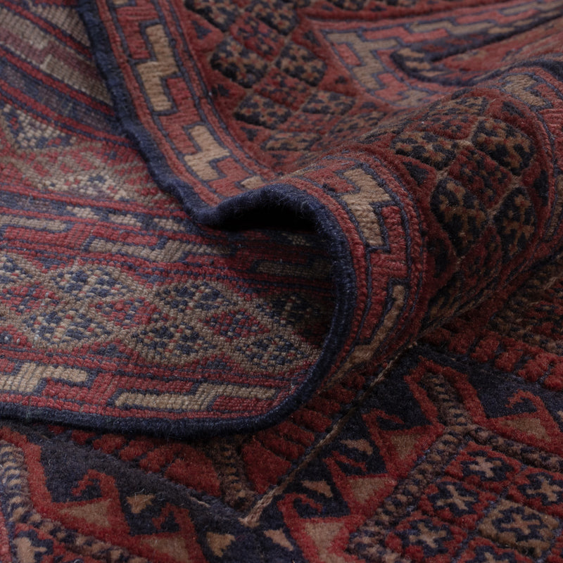 Kelim Rug - Oriental - 186 x 144 cm - dark red