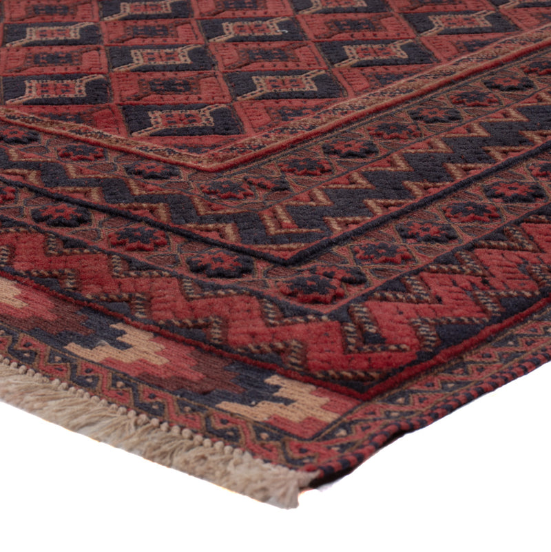 Kelim Rug - Oriental - 201 x 161 cm - dark red