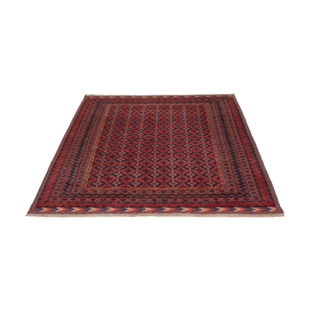 Kelim Rug - Oriental - 201 x 161 cm - dark red
