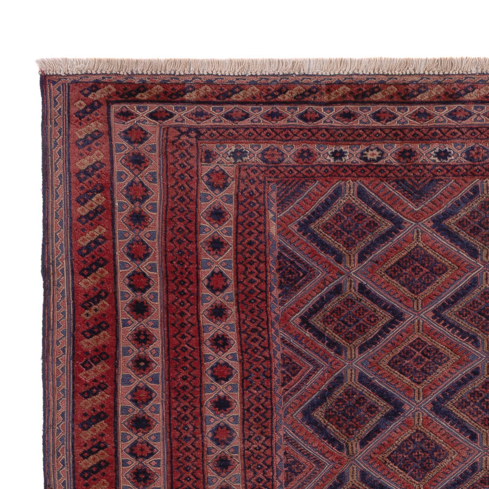 Kelim Rug - Oriental - 196 x 158 cm - dark red