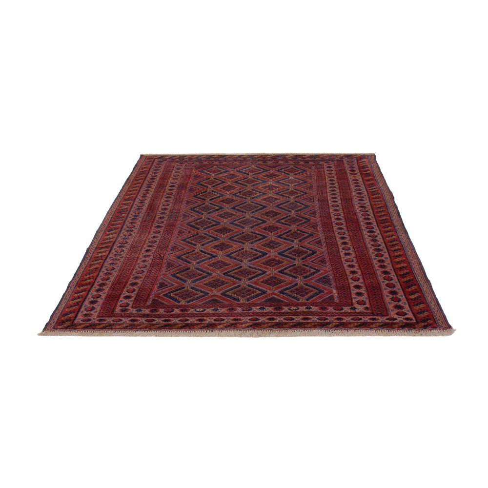 Kelim Rug - Oriental - 196 x 158 cm - dark red