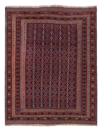Kelim Rug - Oriental - 191 x 146 cm - dark red