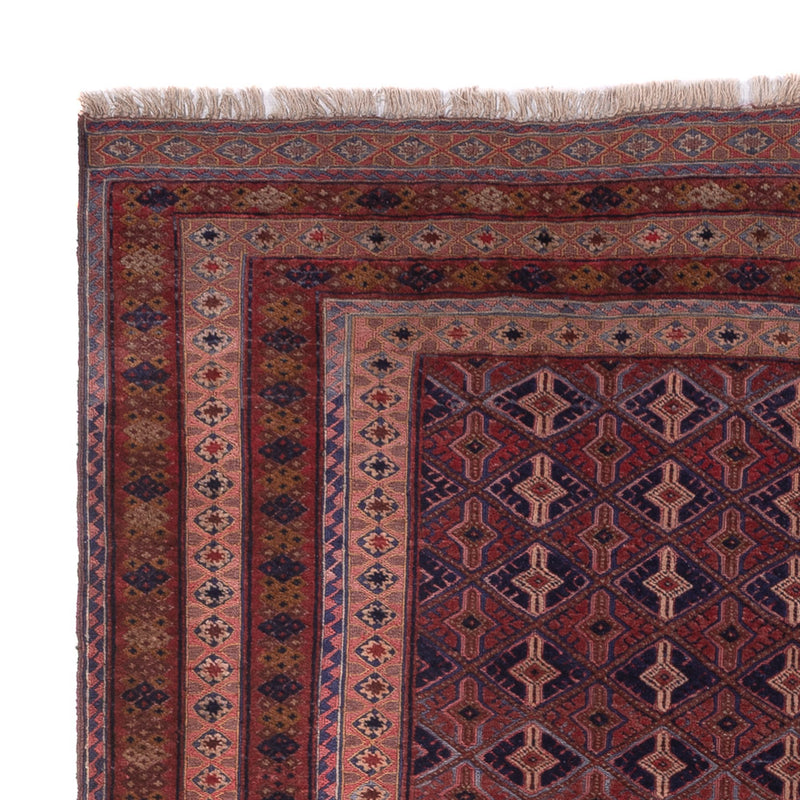Kelim Rug - Oriental - 191 x 146 cm - dark red